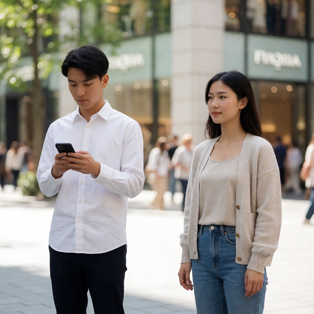 狗仔队独家跟拍顶流情侣配图